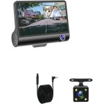 B28 voiture dvr 4 pouces 3 lentille cam�ra dashcam fhd 1080p enregistreur vid�o automatique dash cam ...