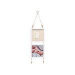 Baby art cadre d'empreinte suspendu blanc