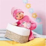 Baby born - sleepy - poupe douce avec hochet intgr - rose - 30cm - ds 3 ans