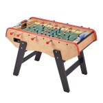 Baby - foot adulte luxe en bois - barres télescopiques - 2 à 4 joueurs - 3 balles liège inclues Baby - foot adulte luxe en bois - barres télescopiques - 2 à 4 joueurs - 3 balles liège inclues