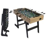 Baby - foot london - table de baby - foot pliable - noir