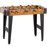 Baby - foot sur pieds - sportnow - 22 joueurs et 2 balles - poign�es antid�rapantes - bois - 92cm - marron ...