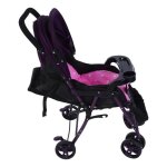 Pas baby kids infant trolley poussette landau poussette soft seat dot liner pad coussin rose sn764