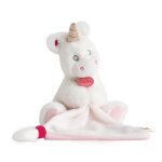 Baby nat poupi et poussires dtoiles - pantin avec doudou - licorne
