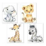 Baby room pictures deco poster chambre denfant animaux de la jungle denfants gar�on filles animaux affiche30 ...