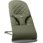 Babybjörn transat bliss cadre gris foncé coton mix tissé matelassage classique vert foncé Babybjörn transat bliss cadre gris foncé coton mix tissé matelassage classique vert foncé