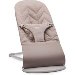 Babybjörn transat bliss cotton couette pétale tissée gris sable Babybjörn transat bliss cotton couette pétale tissée gris sable