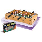 Babyfoot de table - devessport - mixte - 69x37x10 - mdf / pvc / mtal - marron