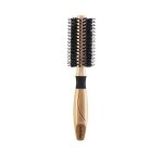 Brosse de brushing - babyliss - 18 mm - corps en cramique - monture en bois - poils mixtes
