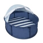 Babymoov babyni marini�re 2 en 1 aire de jeux et lit dappoint anti - uv fps 50 + moustiquaire et auvent ...