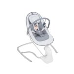 Babymoov balancelle bebe electrique swoon light avec arche de jeux