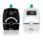 Babyphone - babymoov - portée 1400m - audio premium care - basse puissance démission dondes - veilleuse ... Babyphone - babymoov - portée 1400m - audio premium care - basse puissance démission dondes - veilleuse ...