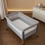 Babysom - matelas cododo b�b� 52x89 cm - housse en viscose de bamboo - sans traitement chimique - d�houssable ...