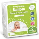 Protge matelas bb - babysom - 60x120 cm - impermable - doux - respirant
