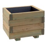 Bac  fleurs en pin trait first 27 litres