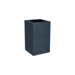 Bac  fleurs - eda - basalt up gris - 36l - carr haut