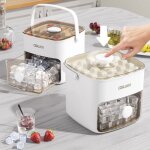 Bac � gla�ons press� - shipenophy - portable - 48 cubes - pour maison