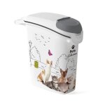 Bac a litire curver petlife container de stockage de litire 10kg