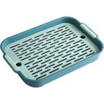 Bac à litière - lapin - plastique - vert - toilettes pour petits animaux - facile à nettoyer Bac à litière - lapin - plastique - vert - toilettes pour petits animaux - facile à nettoyer
