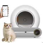Bac � litter automatic anti - fuites / pincement / odeur contr�le app litiere chat autonettoyante capacit� ...