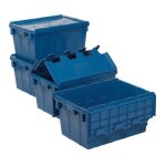 Bac navette 600x400x305mm bleu