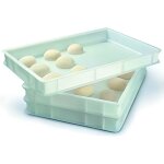Bac  ptons  pizza - combisteel - 600 x 400 x 70 mm - rectangulaire - idal pour ptes  pizza