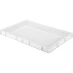 Bac plastique à pâtons blanc - capacité : 9 l Bac plastique à pâtons blanc - capacité : 9 l