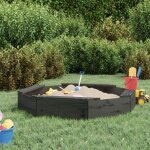 Bac à sable - vidaxl - octogone - bois de pin massif - 111 x 111 x 20 cm - pour enfants 2 - 8 ans Bac à sable - vidaxl - octogone - bois de pin massif - 111 x 111 x 20 cm - pour enfants 2 - 8 ans