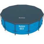 Bche 4 saisons pour piscine frame pool ronde diamtre 366cm - bestway