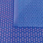 B�che � bulles piscine 8x4 m oxo dark blue 500 microns - bord�e 4 c�t�s + oeillets pos�s + b�chette protection ...