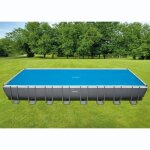 Bâche à bulles intex pour piscine tubulaire rectangulaire 975x488m - 160 microns Bâche à bulles intex pour piscine tubulaire rectangulaire 975x488m - 160 microns