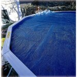 Bche  bulles pour piscine ovale gre - 810x470 cm - anti u. v. a - 180 microns