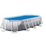 Bche  bulles pour piscine ovale intex utf00150 - 610m x 305m - 160 microns