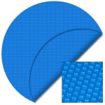Wiltec b�che � bulles solaire ronde pour piscine � 5 m 120 � en pe couleur bleue couverture piscine chauffage ...