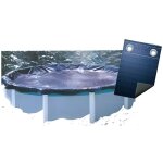 Bche de couverture hivernage super guard 80 g / m2 - garden leisure - diam. 731 m - pour piscine ronde ...