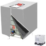 Bâche pour cuve 1000l ibc - marque - polyester 210d - anti - uv - résistante à la pluie - cordon de serrage ... Bâche pour cuve 1000l ibc - marque - polyester 210d - anti - uv - résistante à la pluie - cordon de serrage ...