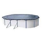 B�che dhiver pour piscine m�tal ou r�sine ovale 65 m x 41 m