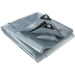 B�che multifonctions grise et noire 200 g / m2 werka pro 4 x 6 m