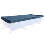B�che de protection pour piscine rectangulaire tubulaire - 450m x 220m