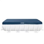 B�che de protection pour piscine rectangulaire tubulaire - dimensions 4m x 2m - couverture durable