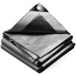 B�che de protection en poly�thyl�neb�che imperm�able ultra lourde et r�sistante rev�tuealuminium couverture ...