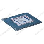 Bche de protection ultra lourde - outifrance - rf 1634 - 240 g / m - arme - 3 m x 2 m - vert