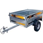 B�che pour remorque erd� mod�le classic 143 - dimensions b�che : 151cm x 105cm x 12cm - coloris gris