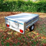 Bche de remorque - baches - piscines. com - 130 x 110 x 75 cm - pvc renforc 650 g / m - impermable ...