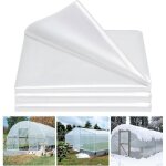 B�che pour serre - film plastique transparent 6 mils poly�thyl�ne robuste anti - uv et anti - �ge couverture ...