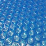 Bache solaire piscine 8 x 4 - 400 microns - bleu - rectangle - bord�e largeurs - edg premium