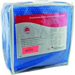 Bche solaire pour piscine acier - ovale - 550 x 370 cm edg