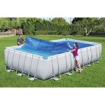 Bche solaire pour piscine hors sol rectangulaire 671 x 366 cm ou 732 x 366 cm - bestway