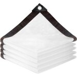 B�che en toile transparente avec anneaux imperm�able et transparente en toile pe id�ale pour mobilier ...