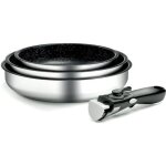 Backen lot de 4 poles en inox
